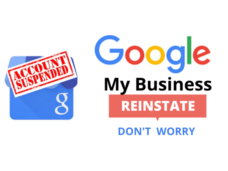 Google My Business GMB Suspended Recovery