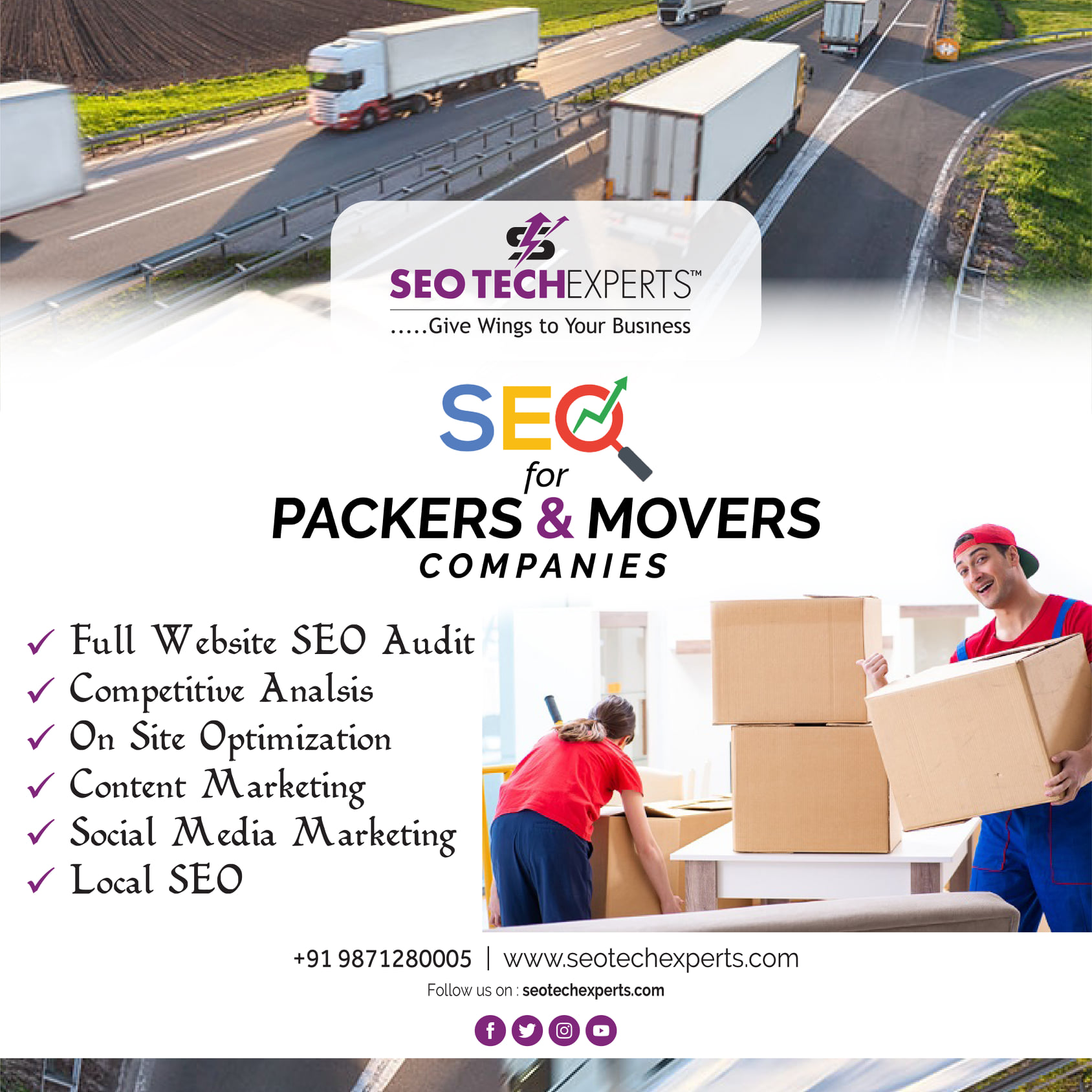 SEO Services for Packers & Movers Companies